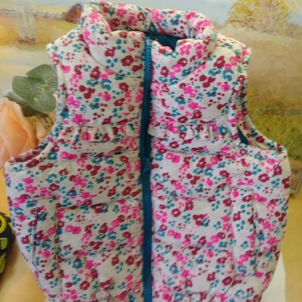 Genuine Kids by OshKosh Girls Ski Vest‎ Insulated